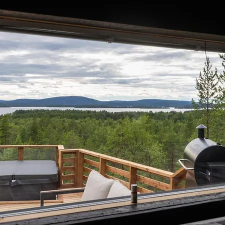 Kalliohylly Luxury Retreat Villa Inari